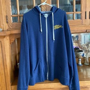 Beer Dabbler zip up hoodie size XXL